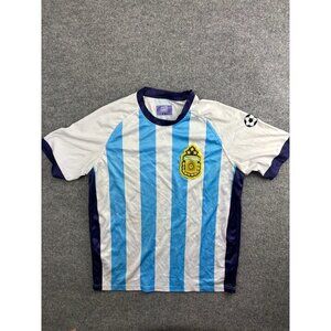 XcelSius Active Argentina Football Soccer Jersey 2024 Olympics Men's Large